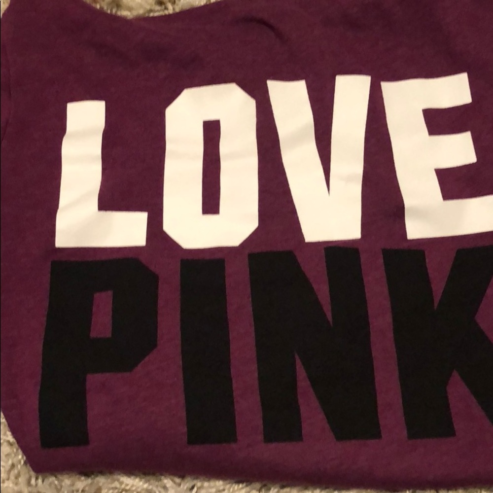 pink zip up purple/pink sweatshirt